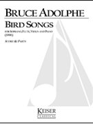 Bird Songs by Adolphe Bruce for Soprano