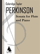 Sonata for Flute & Piano by Perkinson Coleridge-Taylor for Score and Parts