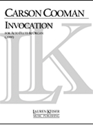 Invocation for Alto Flute and Organ by Cooman Carson for