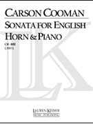 Sonata for English Horn and Piano by Cooman Carson for