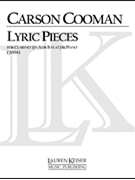 Lyric Pieces by Cooman Carson for