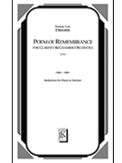 Poem of Remembrance by Diemer Emma Lou for