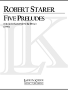 Five Preludes by Starer Robert for