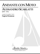 Andante Con Moto by Scarlatti Alessandro - Rousseau Eugene - for