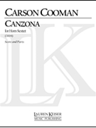 Canzona by Cooman Carson for Score and Parts