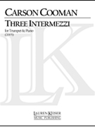 Three Intermezzi for Trumpet and Piano by Cooman Carson for
