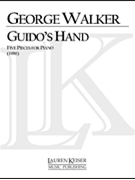Guido's Hand: Five Pieces for Piano by Walker George for