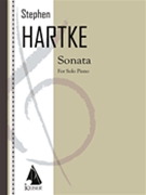 Sonata for Solo Piano by Hartke Stephen for