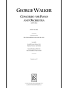 Concerto for Piano and Orchestra by Walker George for