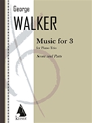 Music for Three by Walker George for
