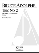Piano Trio No. 2 by Adolphe Bruce for