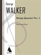 String Quartet No. 1 by Walker George for Quartet