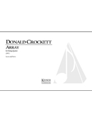 Array by Crockett Donald for Score and Parts