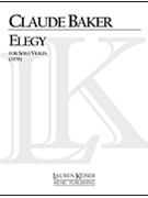 Elegy by Baker Claude for