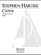 Caoine by Hartke Stephen for