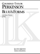 Blue/s Forms by Perkinson Coleridge-Taylor for
