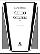Cello Concerto by Stock David for