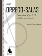 Fantasias Op. 119 by Orrego-Salas Juan for