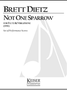 Not One Sparrow by Dietz Brett William for