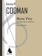 Horn Trio by Cooman Carson for Score and Parts