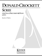 Scree by Crockett Donald for Score and Parts