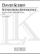 Scenes from Adolescence - 3rd Edition by Schiff David for Score and Parts