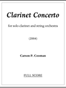 Clarinet Concerto by Cooman Carson for