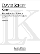 Suite from Sacred Service by Schiff David for Soprano
