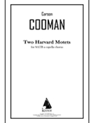 Two Harvard Motets by Cooman Carson for SATB a cappella