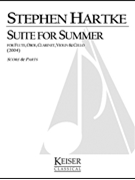 Suite for Summer by Hartke Stephen for