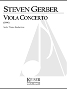 Viola Concerto by Gerber Steven for