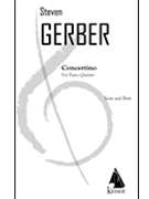 Concertino by Gerber Steven for Score and Parts