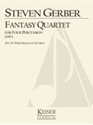 Fantasy Quartet by Gerber Steven for Score and Parts