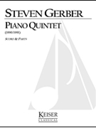 Piano Quintet by Gerber Steven for Score and Parts