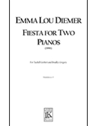 Fiesta for Two Pianos by Diemer Emma Lou for