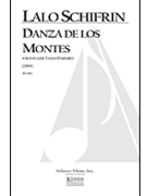 Danza de los Montes by Schifrin Lalo for Full Score
