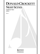Night Scenes by Crockett Donald for Full Score