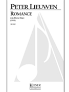 Romance for Piano Trio by Lieuwen Peter for Full Score