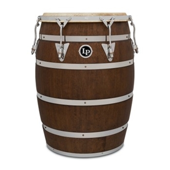Lp Lp2616-ms 16-inch Siam Oak Barril De Bomba With Chrome Plated Hardware