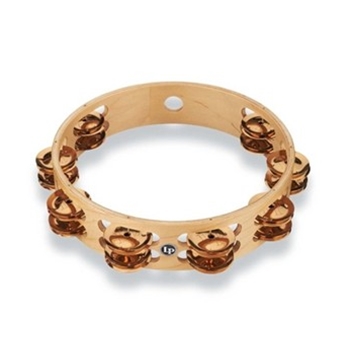 Lp Pro 10 Inch Double Row Tambourine - Bronze