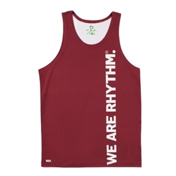 We Are Rhythm Tank Red Medium