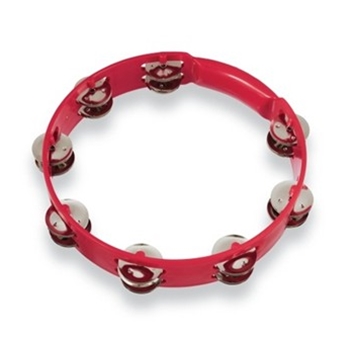 Lp Lpa191 Aspire 10-inch Red Tambourine With Steel Jingles