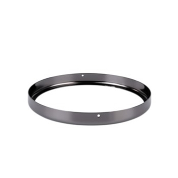 12 1/2in Classic Bottom Ring Blk Nickel