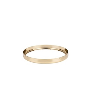 11in Galaxy Wood Bottom Ring Gold