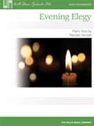 Evening Elegy by Hartsell Randall for Piano