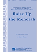 Raise Up The Menorah by Bailen Eliot for 2-Part