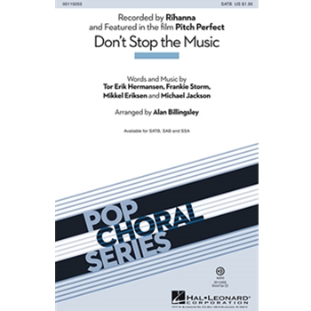 Don't Stop the Music by Hermansen Tor Erik - Billingsley Alan - Pitch Perfect for SSA