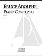 Piano Concerto by Adolphe Bruce for Full Score