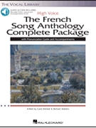 French Song Anthology - Complete Package by Various - Walters and Kimball - for High Voice (w/Audio Access)