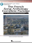 French Song Anthology - Complete Package by Various - Walters and Kimball - for Low Voice (w/Audio Access)